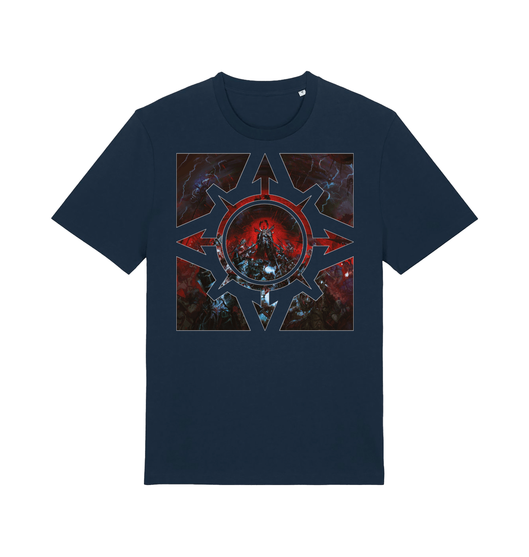 French Navy Printed T-shirt